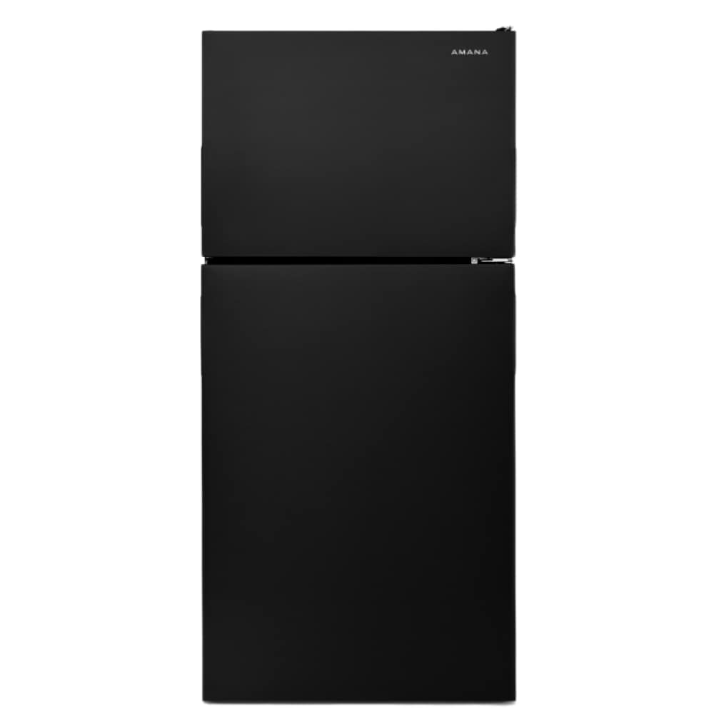 Amana 18.2-cu ft Top-Freezer Refrigerator ( Black )