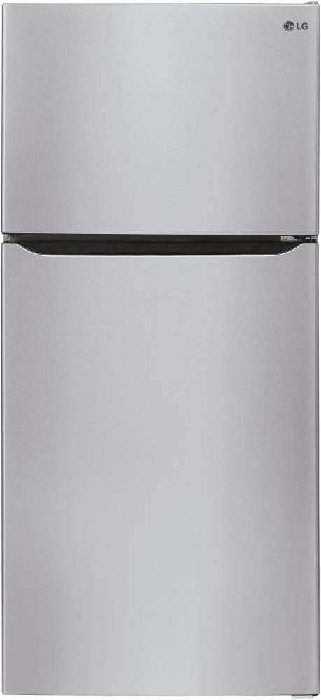 LG Internal Water Dispenser 23.8-cu ft Top-Freezer Refrigerator ( Stainless Steel ) ENERGY STAR Certified