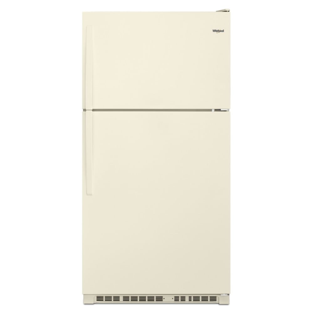 Whirlpool 20.5-cu ft Top-Freezer Refrigerator ( Biscuit )