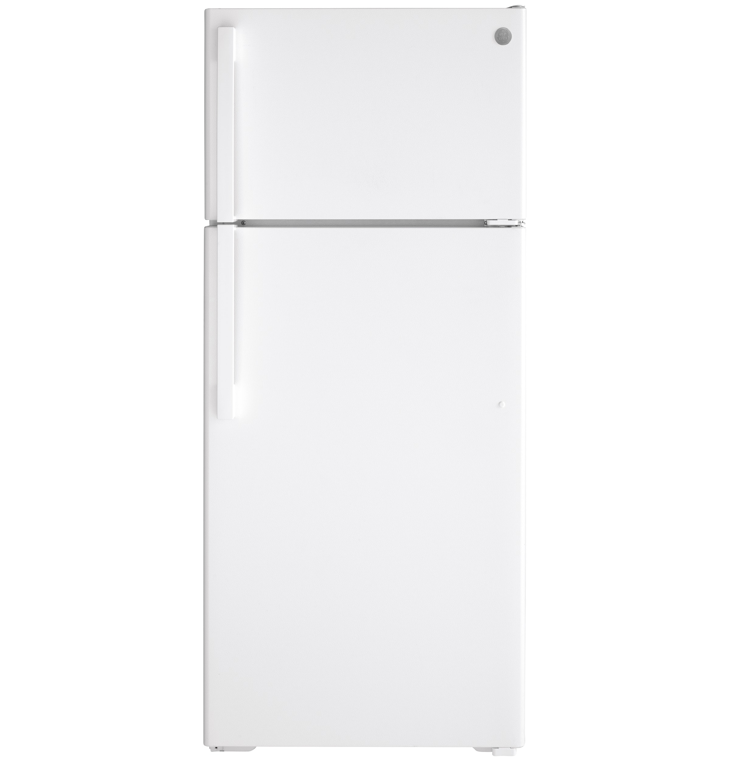 GE 17.5-cu ft Top-Freezer Refrigerator ( White ) ENERGY STAR Certified