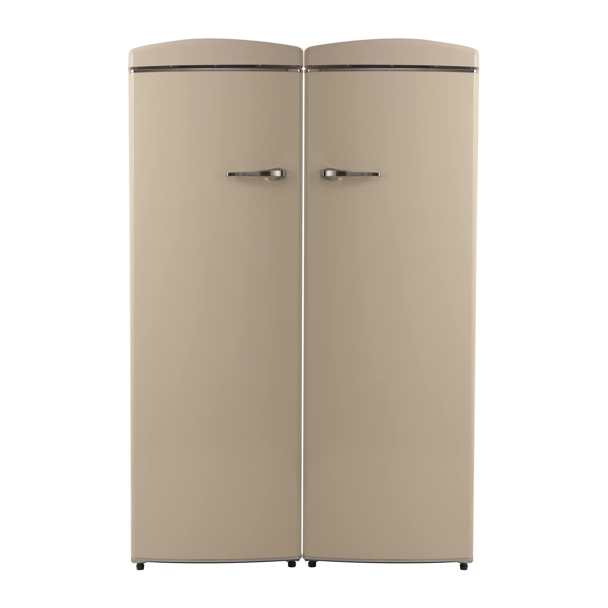 ConServ 19.42-cu ft Counter-Depth Side-by-Side Refrigerator ( Cream )