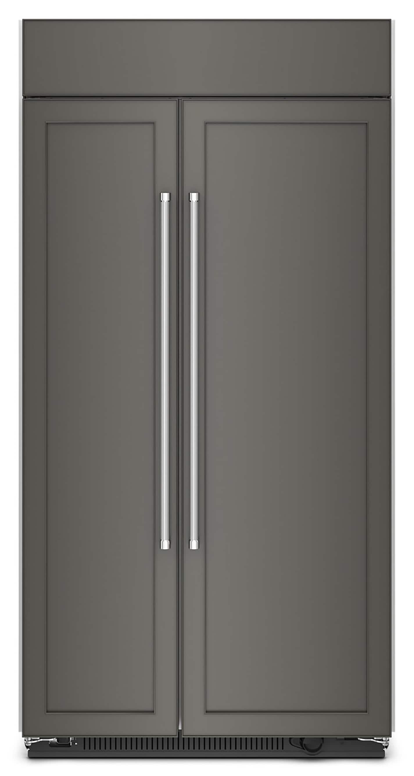 KitchenAid 25.5-cu ft Counter-Depth Side-by-Side Refrigerator Built-In ( Panel Ready )